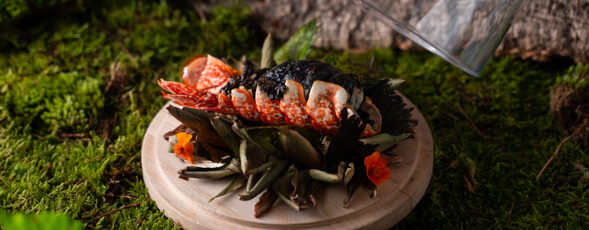 Copyright©Foodstorymedia - ADAD September 2023-29 Native lobster, artichoke, shiso and Périgord truffle